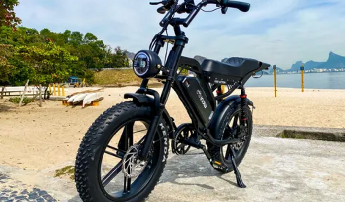 Bike Eletrica Road20 2025 750w Freio Hidraulico Alarme Preto