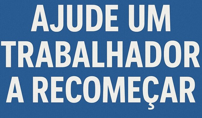 Um recomeço com dignidade