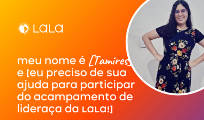 Arrecadação de fundos | acampamento de liderança da LALA ☀️