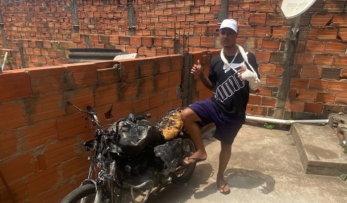 Ajudar nosso amigo motoboy 