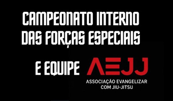 Campeonato interno das forças especiais e equipe AEJJ