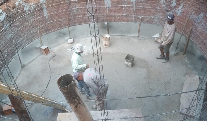 Construção de Cisterna