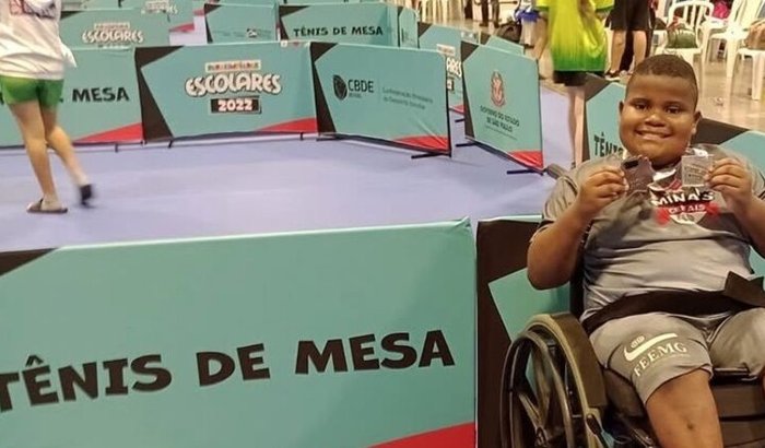 Ajude o Saymon a participar do Campeonato Brasileiro de TM🏓