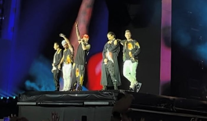 Realizar o sonho de ver os Backstreetboys na Sphere