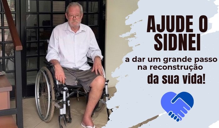 💙 Ajude o Sidnei a Dar um Grande Passo na Reconstrução da Sua Vida!