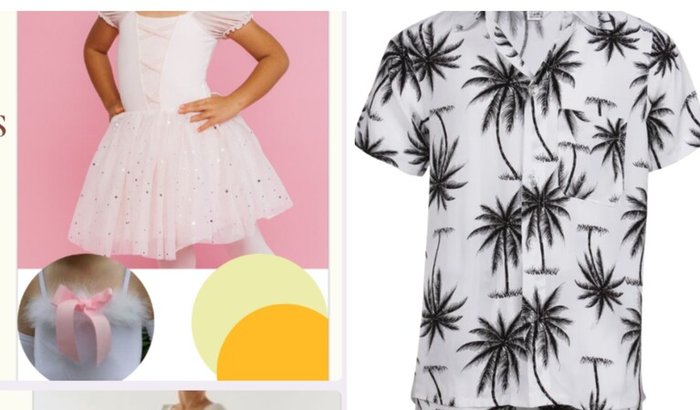 Uniforme da Pérola e Jonathan para apresentação 