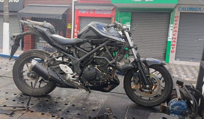 Conserto da moto do bigode 