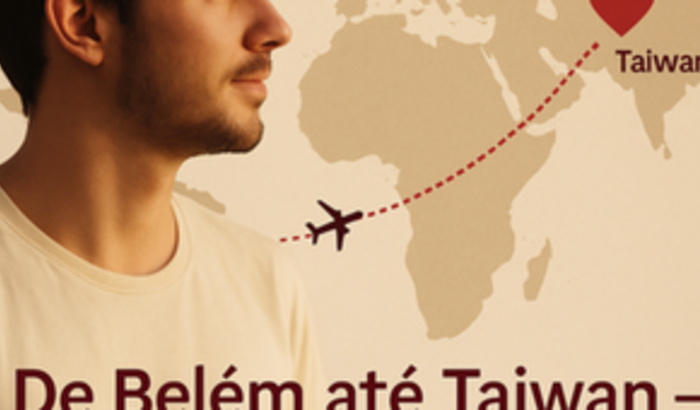 De Belém até Taiwan — Uma Viagem Por Amor 👫🏻✈️