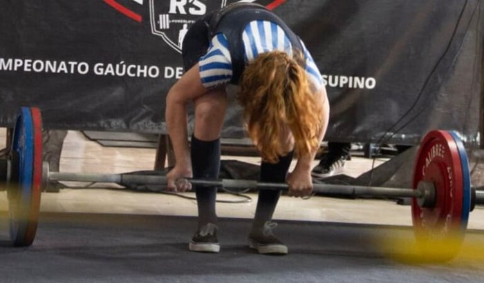 Maria no Brasileiro de Powerlifting!