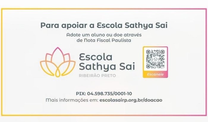 Projeto Sathya sai para caixa d’água 