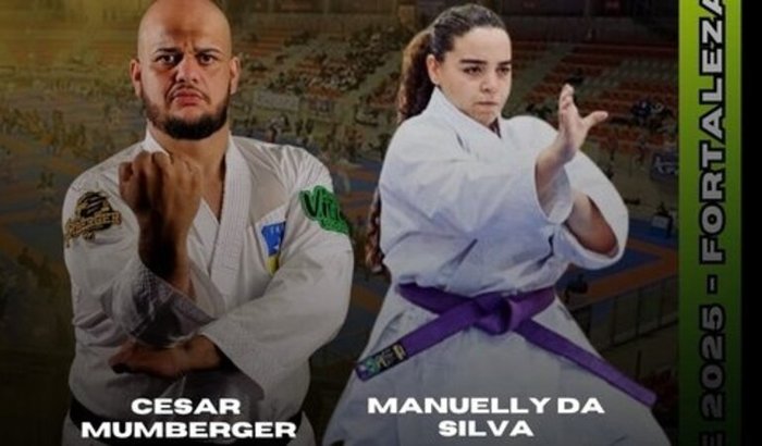 Participação no Campeonato Brasileiro de Karatê em Fortaleza