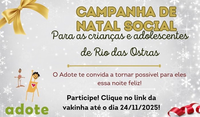 Campanha de Natal ADOTE 2025