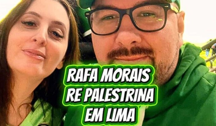 RAFA MORAIS E RE PALESTRINA EM LIMA