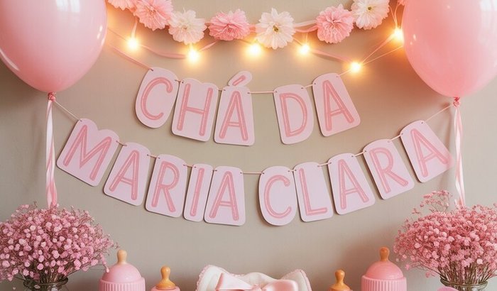 Chá de Fralda da Maria Clara