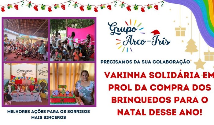 NATAL SOLIDÁRIO DAS CRIANÇAS DE BOIPEBA 2025 DO GRUPO ARCO ÍRIS
