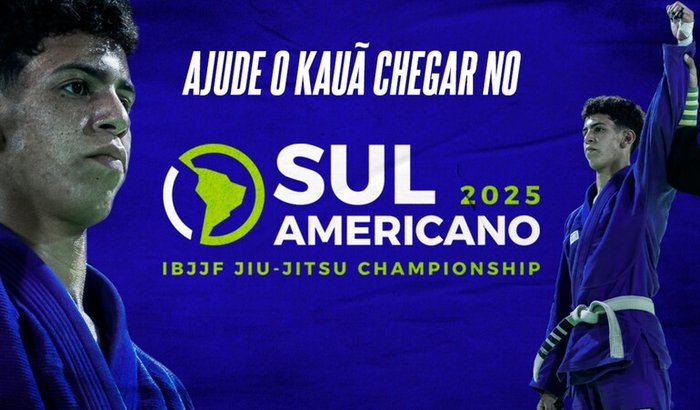 Me ajude a participar do Campeonato Sul-Americano de Jiu-Jitsu 2025 em São Paulo