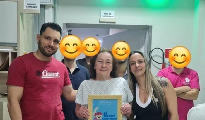 Ajuda para o tratamento de câncer de pulmão da Irene