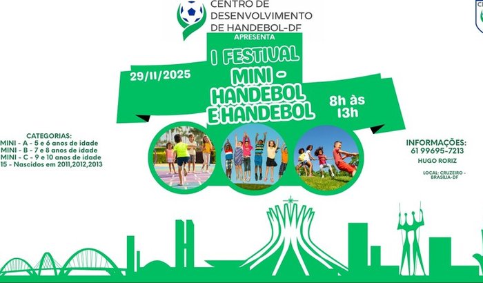 I Festival de Mini-handebol e Handebol do CDHDF