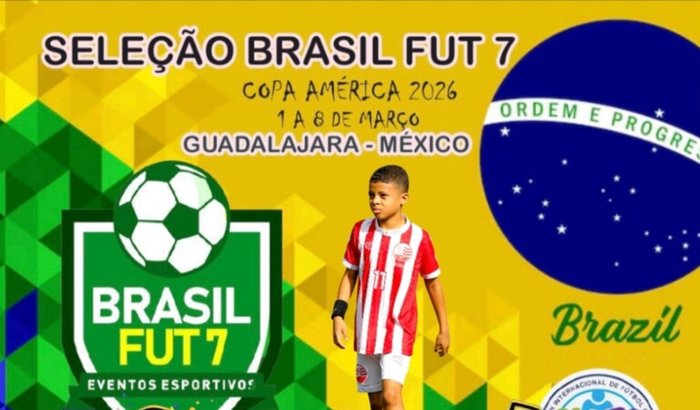 Ajuda custiar minha viagem para eu participar do campeonato de futebol no México.