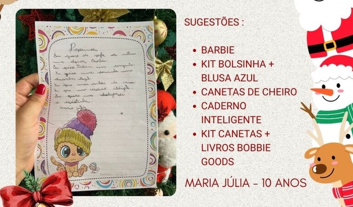 Presentes de natal + encerramento