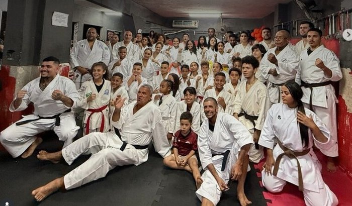 Reforma do nosso projeto social por conta da enchente