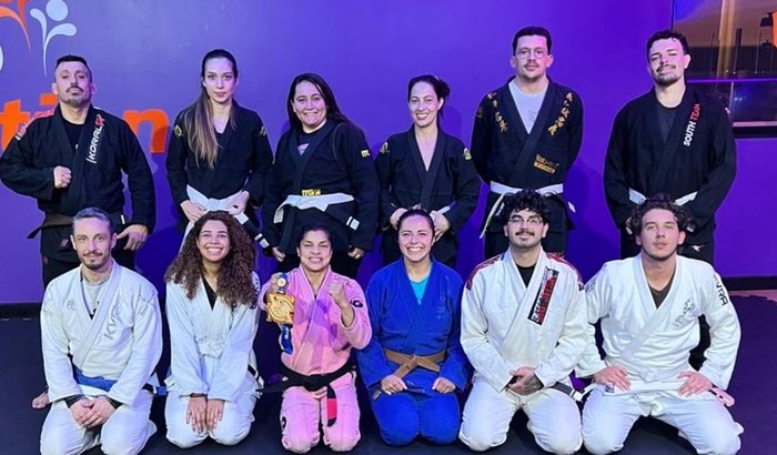 Juliana Mary no mundial IBJJF