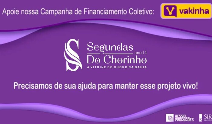 Segundas do Chorinho * Ano 14 * Verão de 2026