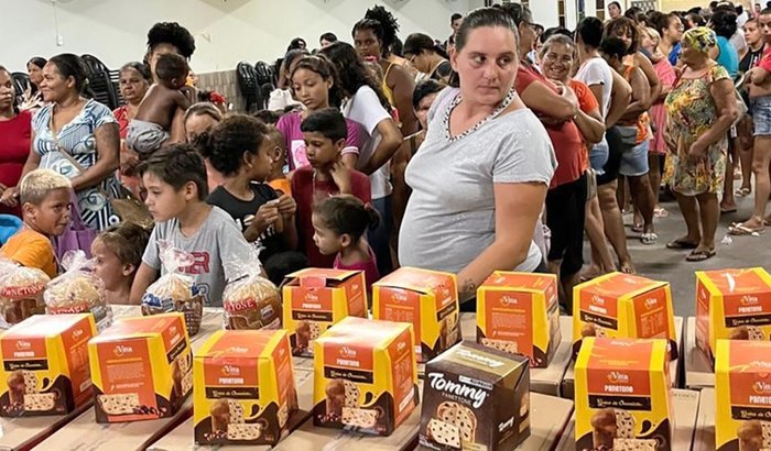 Fazer Natal de muita gente 