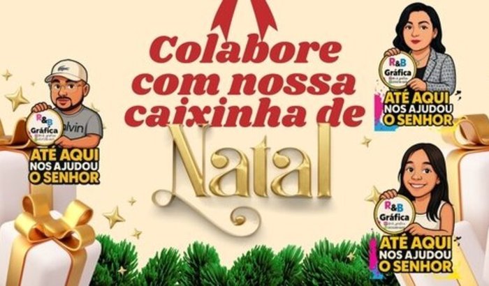 Colabore com o nosso natal R&B GRÁFICA