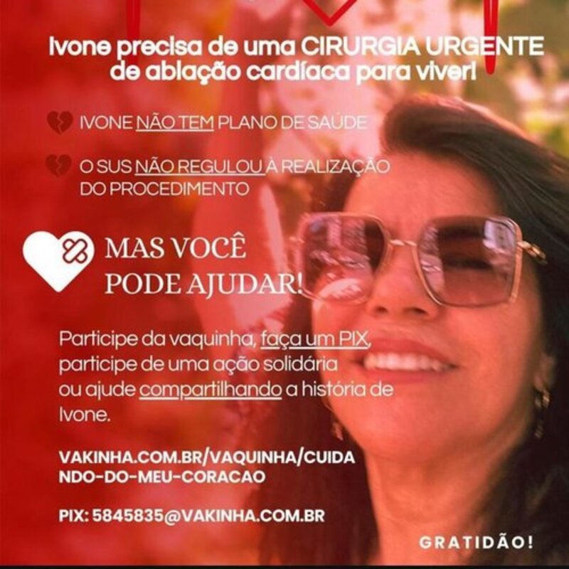 Juntos por Ivone - Cuidando do Coração