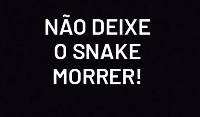 Não deixe o Snake morrer!