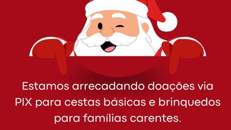 Natal solidário 🎁 faça uma família feliz 