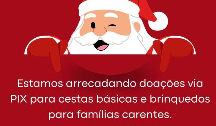 Natal solidário 🎁 faça uma família feliz