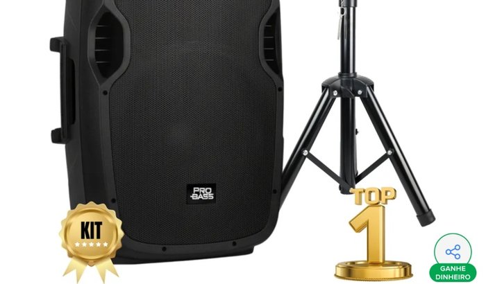 Ajude a comprar uma caixa de som para as aulas de FitDance