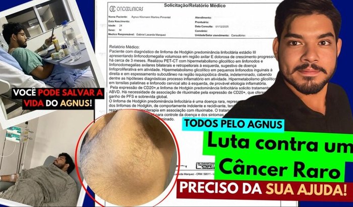Todos pelo Agnus Klismann: Luta contra o Câncer Raro