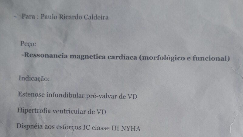 Ressonância Magnética Cardíaca (exame morfológico e funcional),