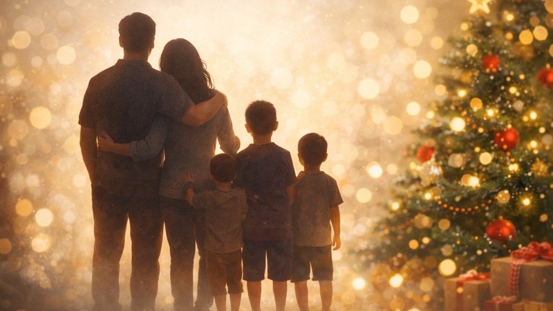 Natal de Recomeço – família que perdeu tudo em incêndio