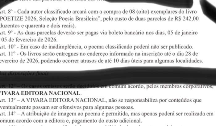Dinheiro para pagar a dívida do livro