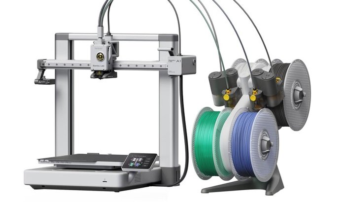 VAQUINHA DO KADU- IMPRESSORA 3D BAMBU LAB A1 COMB9