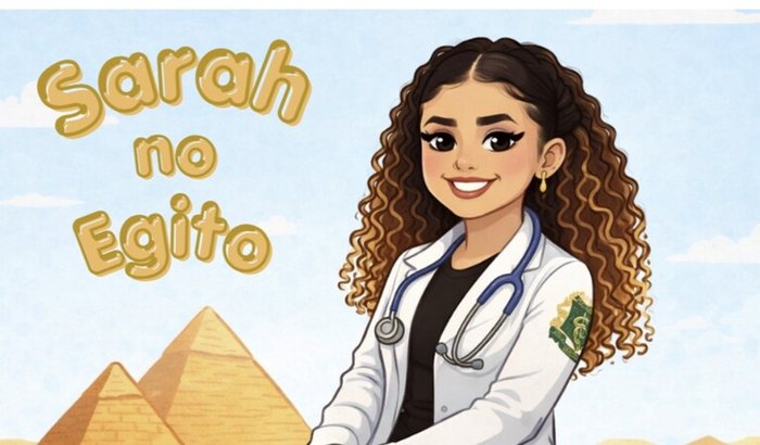 Sarah: uma estudante de medicina brasileira rumo ao Egito (sim, é real!)✈️🩺
