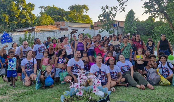 Ações sociais - Projeto Coisa de Cria