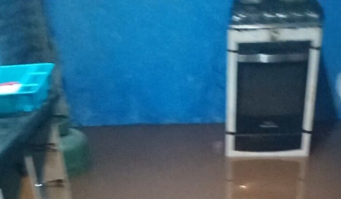 Desastre com alagamento