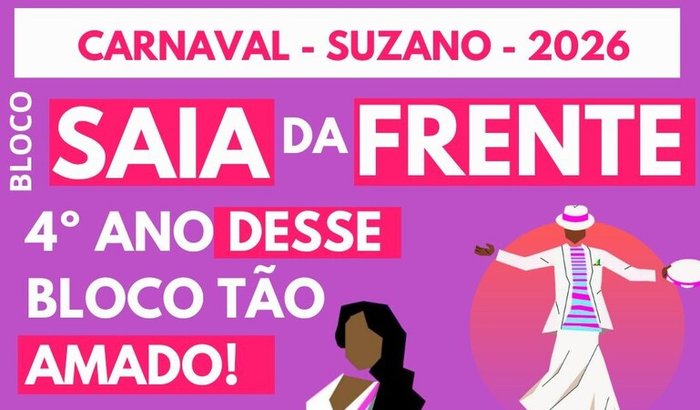 Bloco Saia da Frente 2026