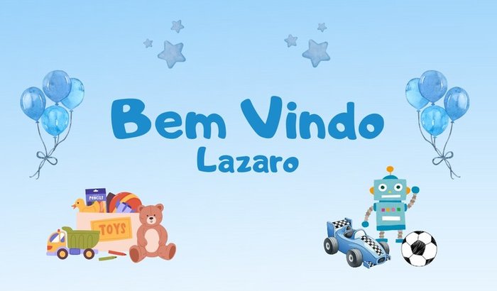 Boas vindas ao Lazaro