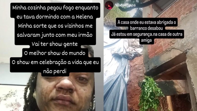 Ajude Dona chapa a recomeçar!