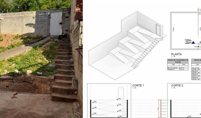Rampa de acesso para cadeirante