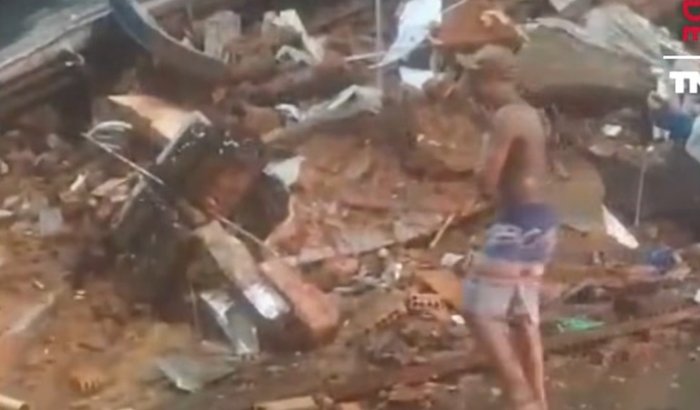 Cuidadora Elaine, de Juiz de Fora, perdeu tudo após desabamento