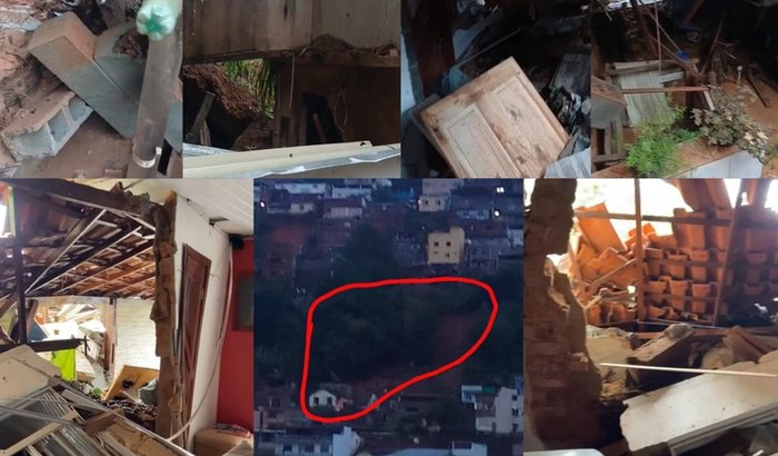 Perdemos tudo no deslizamento. Ajude minha familia!