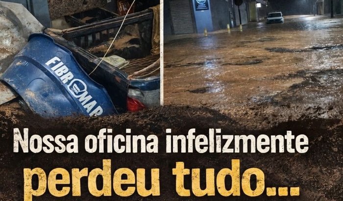 Vaquinha pra recomeçar a oficina