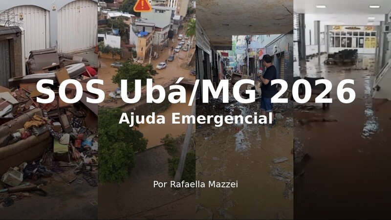 SOS Ubá/MG 2026 - Ajuda emergencial
